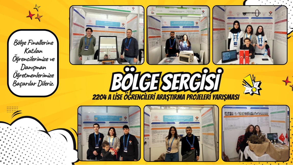 TÜBİTAK 2204 A BÖLGE SERGİSİ